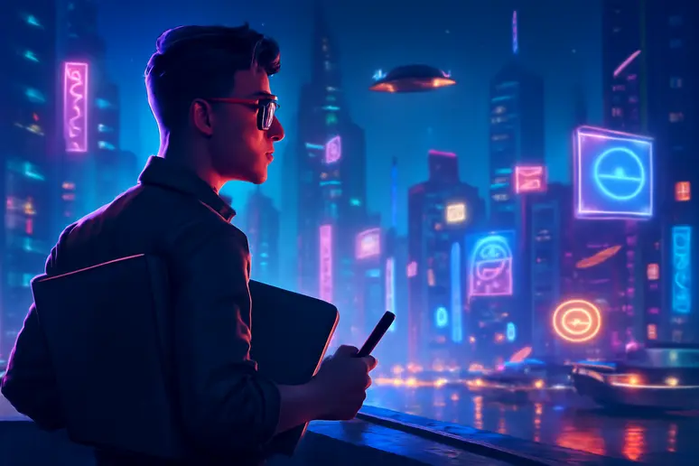 อนาคตฟิวเจอร์: นีออนยังไงให้ล้ำ! เทรนด์กราฟิกดีไซน์สุดล้ำ